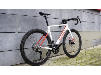 Wilier FILANTE SL Shimano 105 Di2 Miche S 50 Carbon White Red